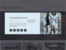 Tablet Screenshot of gstyleusa.com